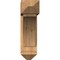 Ekena Millwork Thorton Arts and Crafts Smooth Bracket w/ Offset Brace, Western Red Cedar, 7 1/2"W x 26"D x 26"H BKT0806X26X26THR03SWR - alternate 4